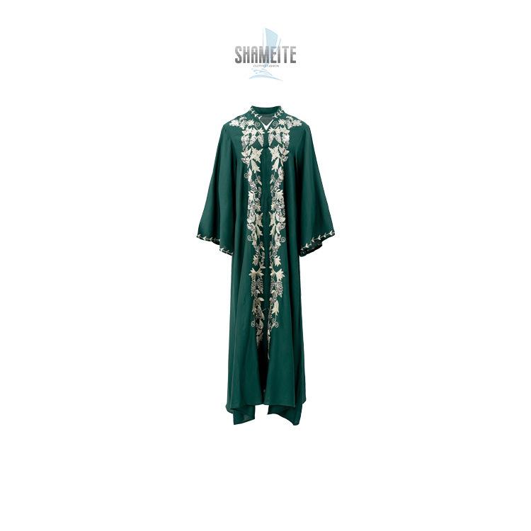 Váy Thêu Abaya Phụ Nữ Hồi Giáo Djellaba, Giảm Giá, Váy Dạ Hội, Thời Trang Phụ Nữ Dubai, Bán Buôn Có Sẵn 5