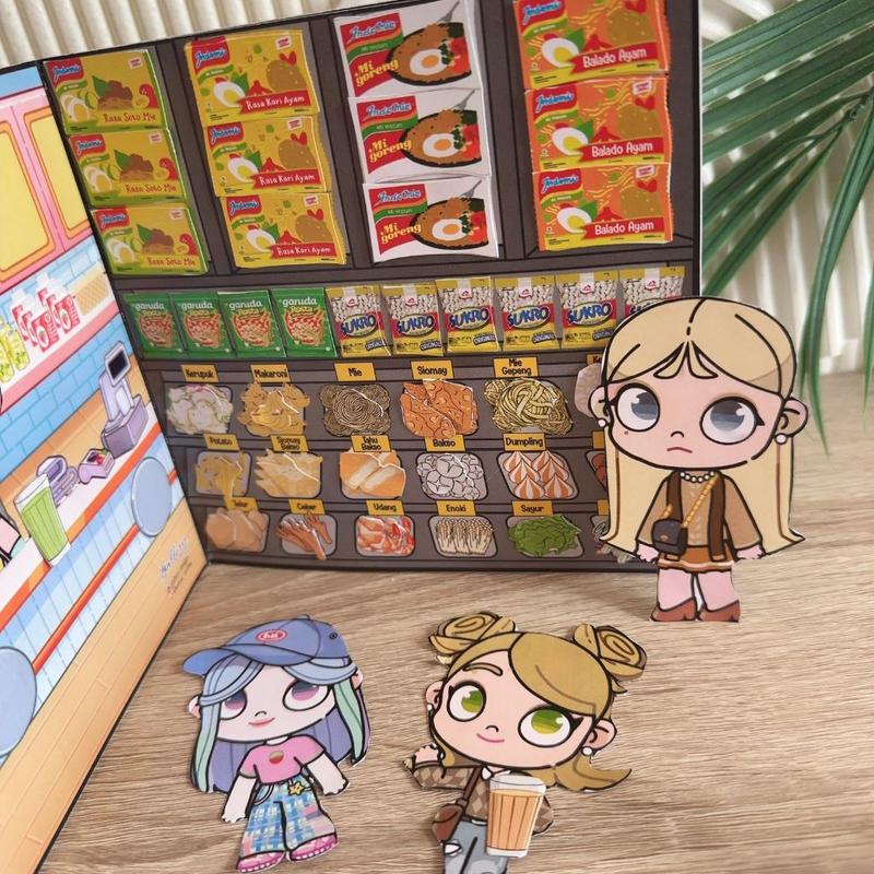 RESTO SEBLAK AVATAR Paperdoll Bongkar Pasang Mainan Edukasi Anak Terbaru 2