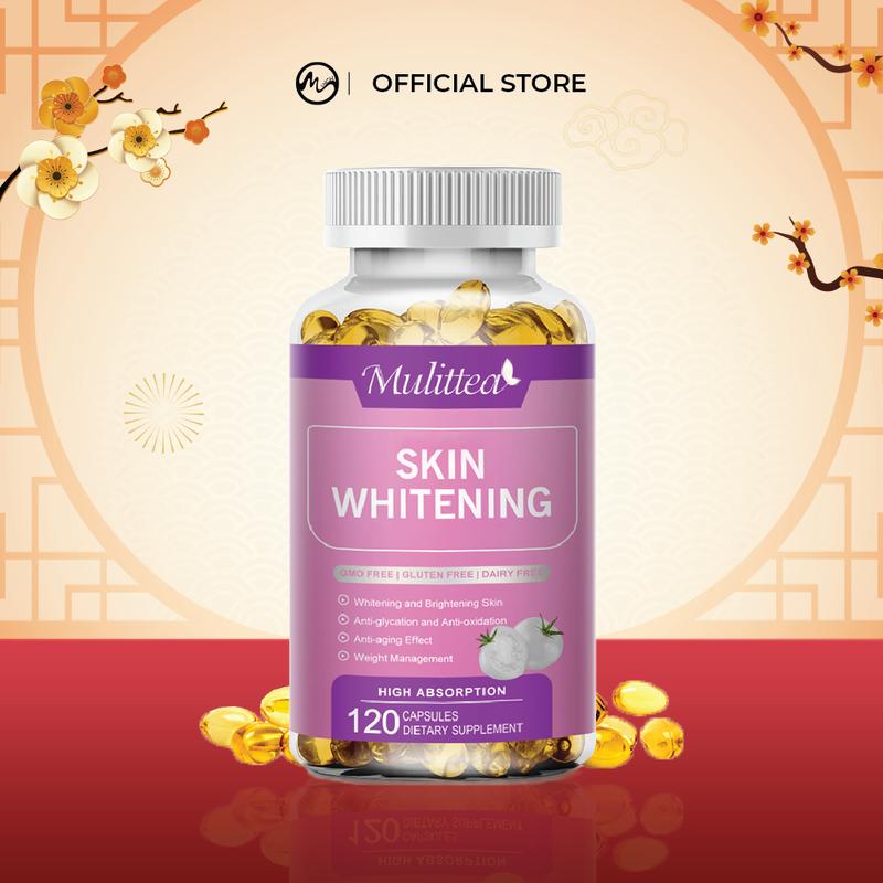 Viên Uống Mulittea Glutathione Hỗ Trợ Sáng Da Với Cà Chua Trắng Pha Lê & Cà Phê Xanh