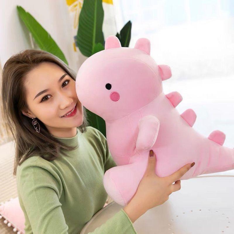 Boneka dinosaurus Led Menyala 35cm Bahan super halus SNI 1