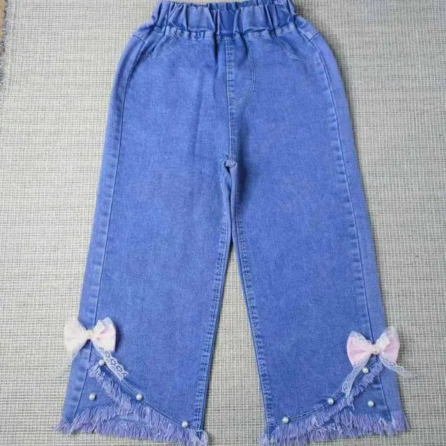 CELANA JEANS KULOT ANAK PEREMPUAN USIA 1 - 10 TAHUN CELANA KULOT IMPORT 4