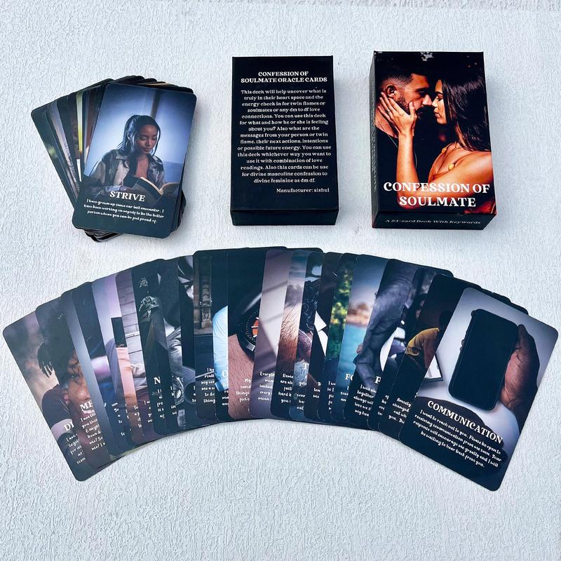 Love Oracle Cards, 1 Box Tarot Card Game, Reading To Get Clarity and Secret Or Hidden Messages, Suitable for Beginners 6