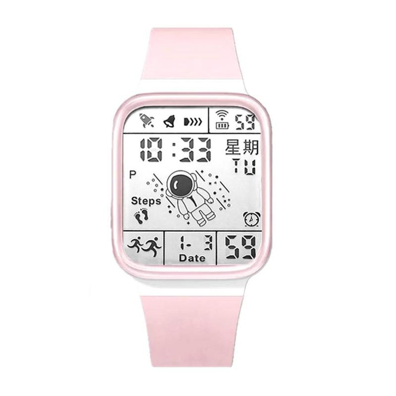 Product Introduction of Đồng Hồ Thể Thao LED Kỹ Thuật Số, Unisex, Với Màn Hình Phát Sáng, Silicon Thời Trang, I5G3 26