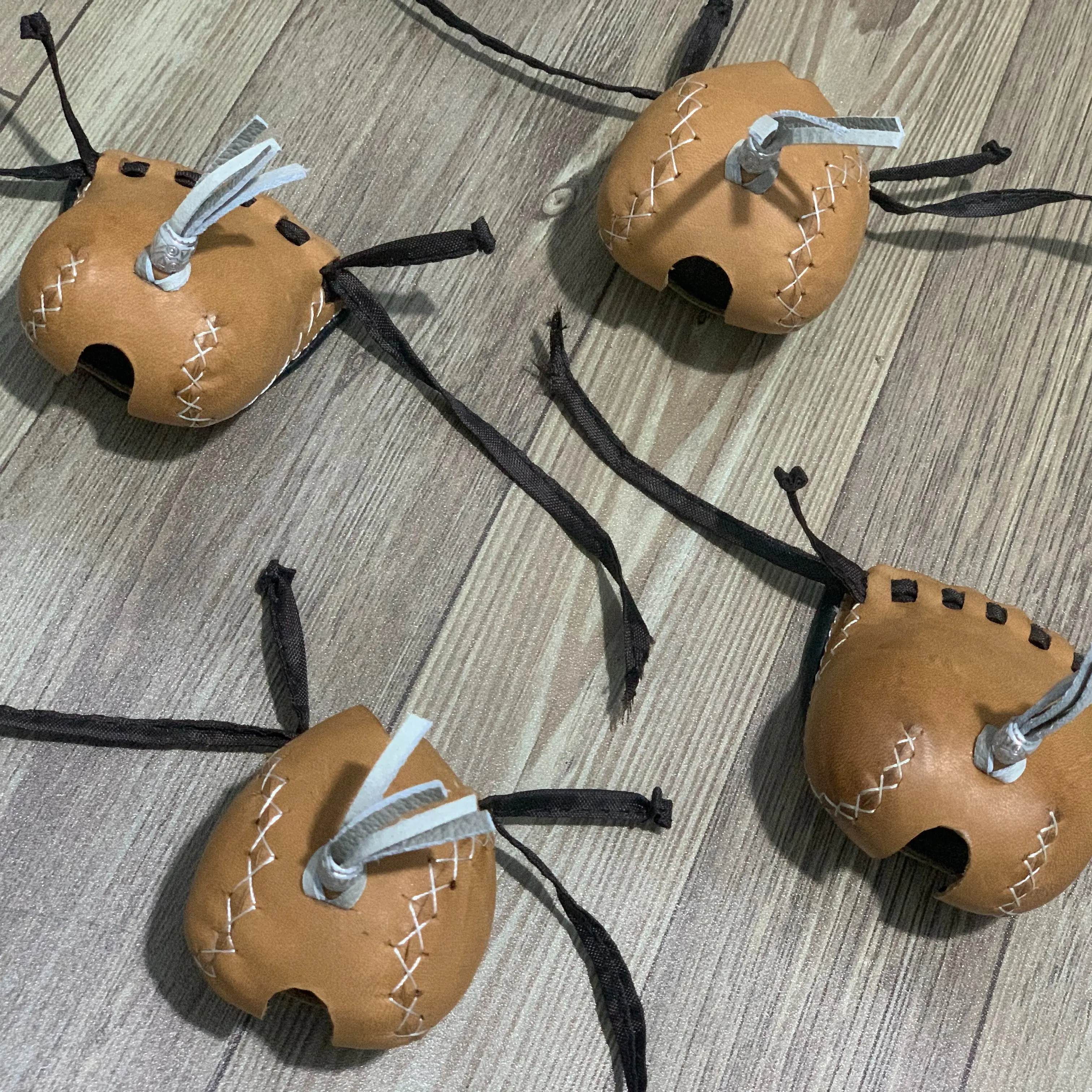 Mũ chim săn mồi da mộc chuyên dùng cho cắt, kes, ưng, đại bàng