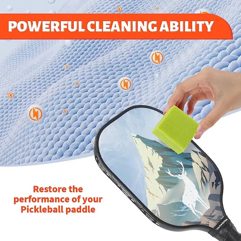 Bàn Đá Pickleball, Dụng Cụ Tẩy Vợt Sợi Carbon, Dụng Cụ Loại Bỏ Bụi Và Bụi Bẩn An Toàn, Thích Hợp Cho Các Môn Thể Thao Ngoài Trời, Giúp Trầy Xước, Thân Thiện Với Người Dùng 7