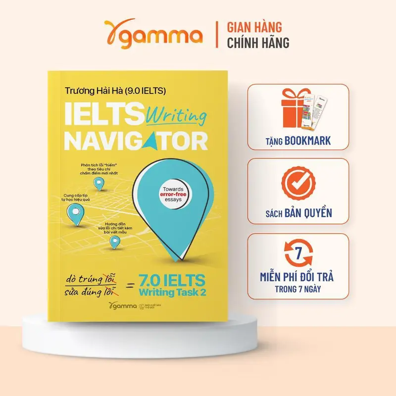 Sách học Tiếng Anh - Combo/Lẻ IELTS Writing Navigator + Nuance - 50 sắc thái của từ + Nuance 2 - 50 sắc thái của câu  - Gamma TTMS 1