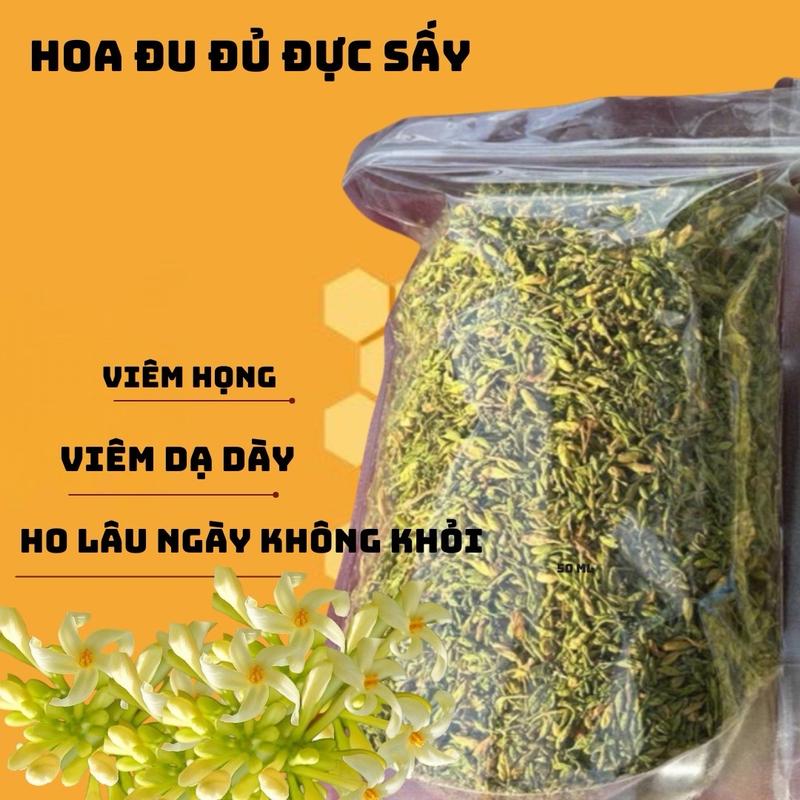 Hoa Đu Đủ Đực Sấy Khô Bịch 500g _ Mật Ong Phương Di Nước Trà Chè Tea Chua