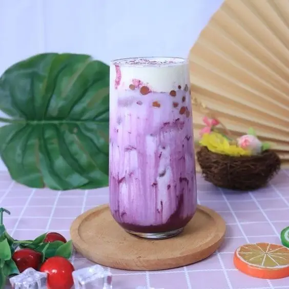 Bột Khoai Môn Tobee - Pha Latte, Trà Sữa Khoai Môn - Gói 500g - Thơm Ngon - Tiện lợi -  TOBEE FOOD bột khoai môn tobee, khoai môn latte 2