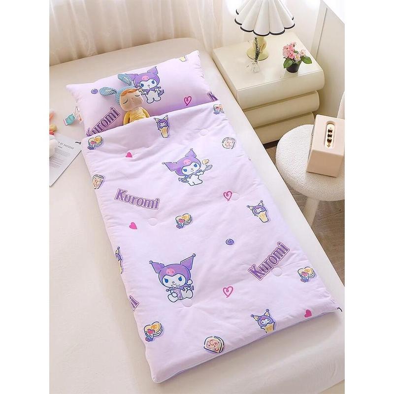 Pure Cotton Children's Sleep Bag Anti-Kick Baby Summer Lightweight Blanket Four Seasons Universal for 5-12 Years Old Kids 1