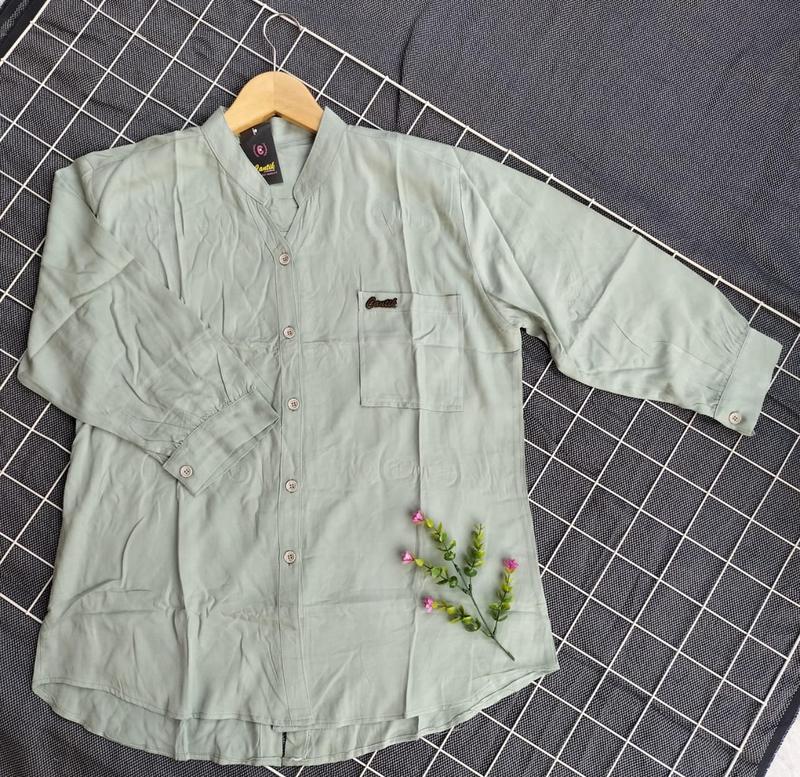 atasan wanita bahan rayon twill lengan Panjang 7