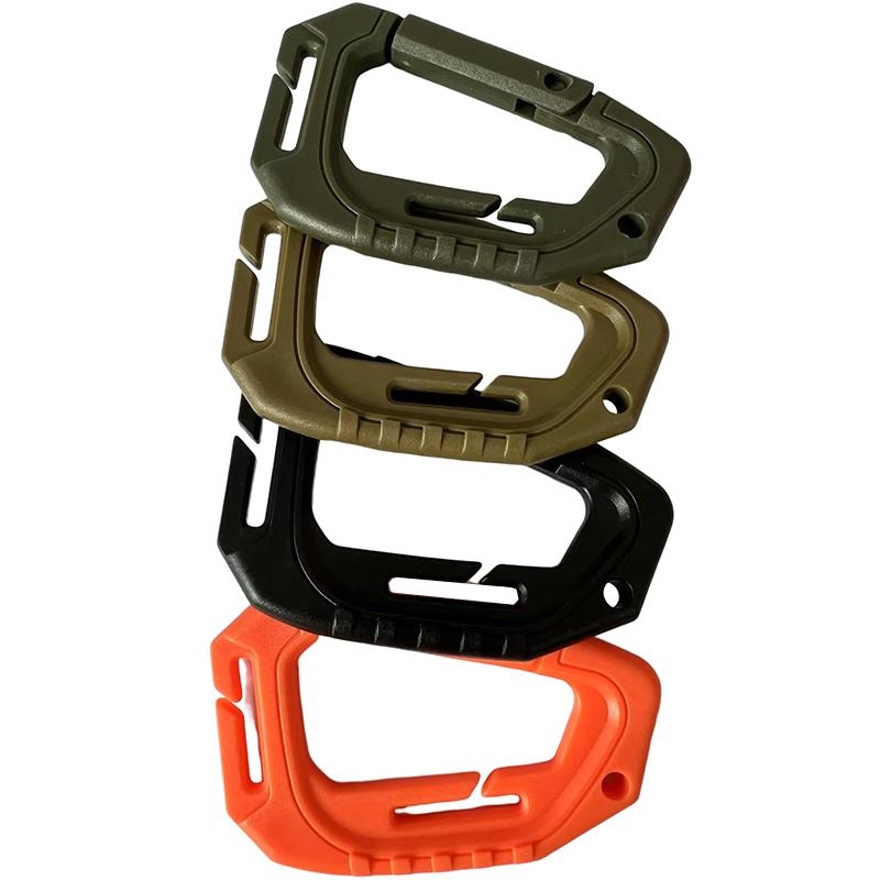 Product Introduction of 1Pcs Big D-type Plastic Steel Tactical Molle Quick Hook Hanging Buckle Clip Outdoor Camping Backpack Bag EDC Tool Accessories 19