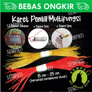 SEMPATI KARET PENTIL BAN SEPEDA MOTOR KETAPEL UNTUK SELANG SPET LOLOHAN BURUNG