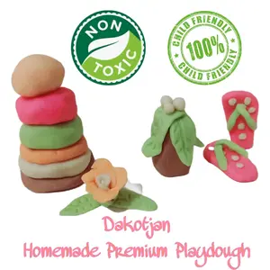 Homemade Playdough 50gr Dakotjan Premium / playdough / playdoh / play doh