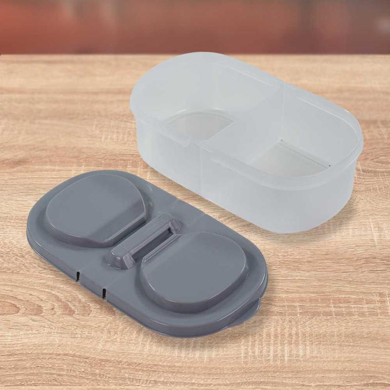 MOONBIFFY Wadah Makanan Plastik Food Storage Container Flip Top Lid - MO-17CM 6