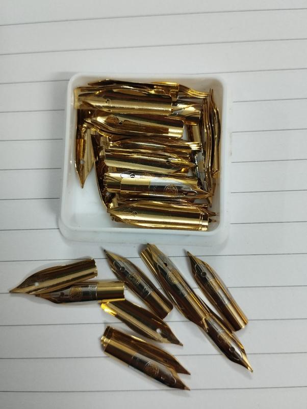 combo 5- 10 Ngòi Bút Máy, Ngòi Lá Tre, Ngòi Bút Máy Tẩy Được viết êm trơn, Ngòi Kim Thành 18, 19, 20, 32, 39, 56, 62 ...