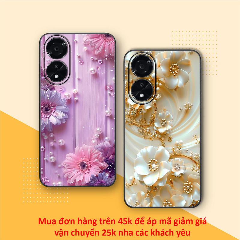  Ốp lưng dành cho Oppo A18   A38   A58   A78   A98 5G in hình hoa xinh Z Phone Case 