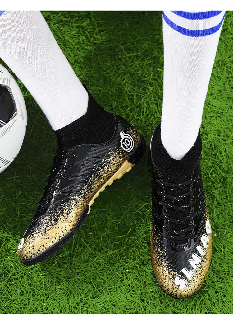 Product Introduction of （SIZE 33-46）Ready Stock Unisex Plus Size Football Shoes Outdoor Futsal Soccer Shoes Non-slip Training Shoes 24