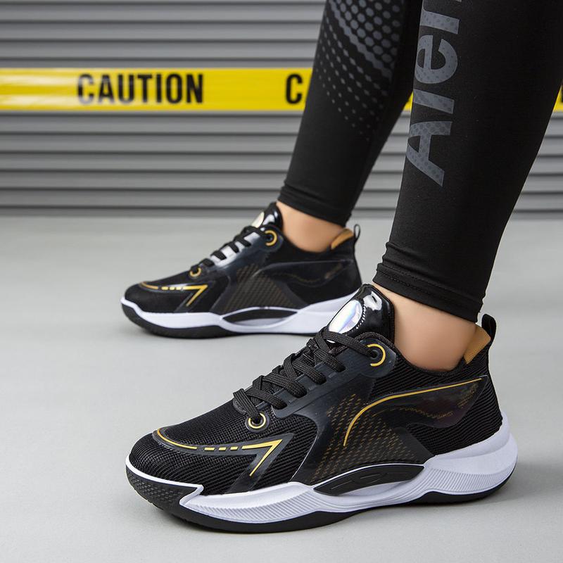 Product Introduction of [Store Hot Sale] 2025 New Shock Absorption Non-Slip Flyknit Men's Shoes Leisure Sports Soft Bottom Breathable Running Shoes High Elastic Wear-Resistant Race Shoes 5