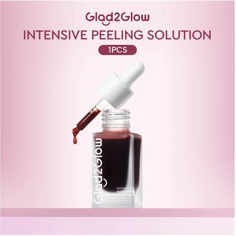 Glad2Glow G2G Peeling Serum 15mI Mencerahkan Memudarkan & Melembutkan Wajah glad2glow  moisturizer 4