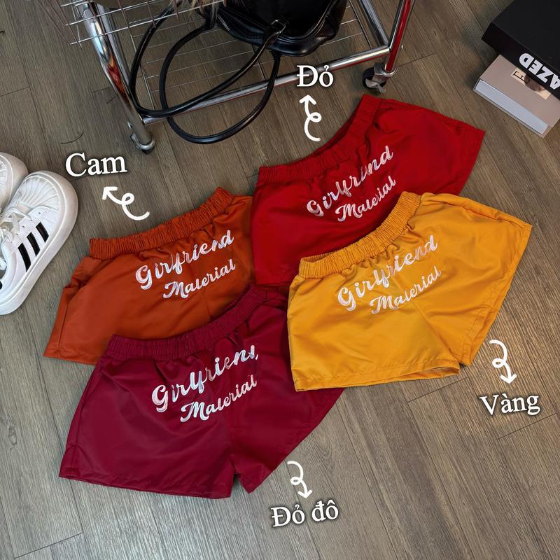 [FFCLUB] QUẦN SHORT DÙ MÙA HÈ LOGO THÊU GIRL FRIEND - FRIENDS FOREVER CHÍNH HÃNG 7