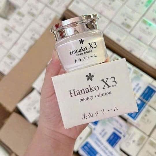 Kem face Hanako x3 Nhật Bản chính hãng Nữ Dưỡng Ẩm Da Chăm Sóc Da - Women Làm Đẹp Da 2