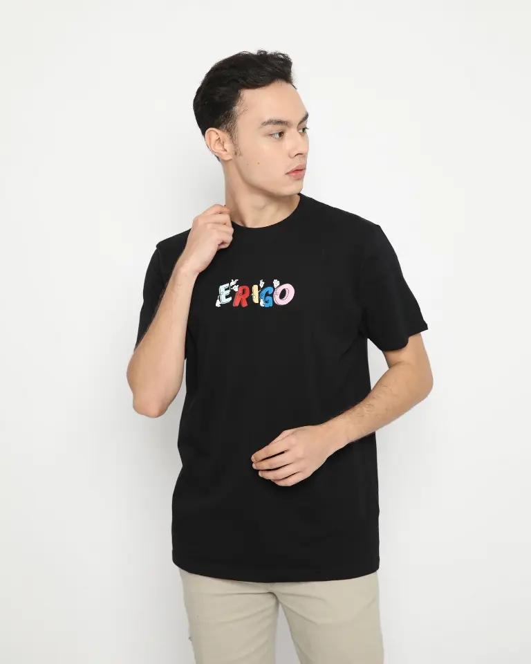 Erigo T-Shirt Vintage Gang Black - Kaos Unisex