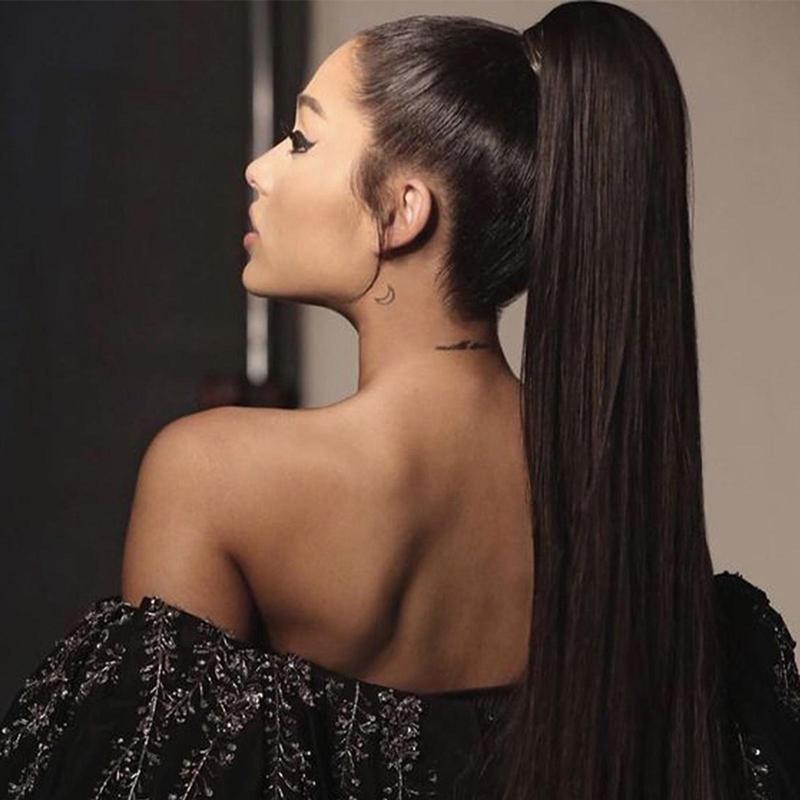 Product Introduction of Long Claw Ponytail Hair Fashion Women Long Claw Ponytail Synthetic Hair Extensions Straight Hair Pony Tail Hairpiece Wigs 31