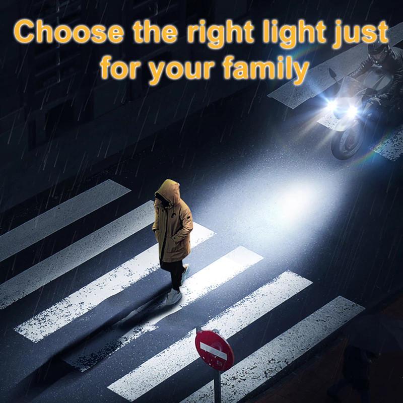 Lampu LED Motor Super Terang H6 M5 P15D - Bohlam Canbus 12V 6000K untuk Lampu Depan Motor, Tahan Lama, Anti Silau, Plug & Play