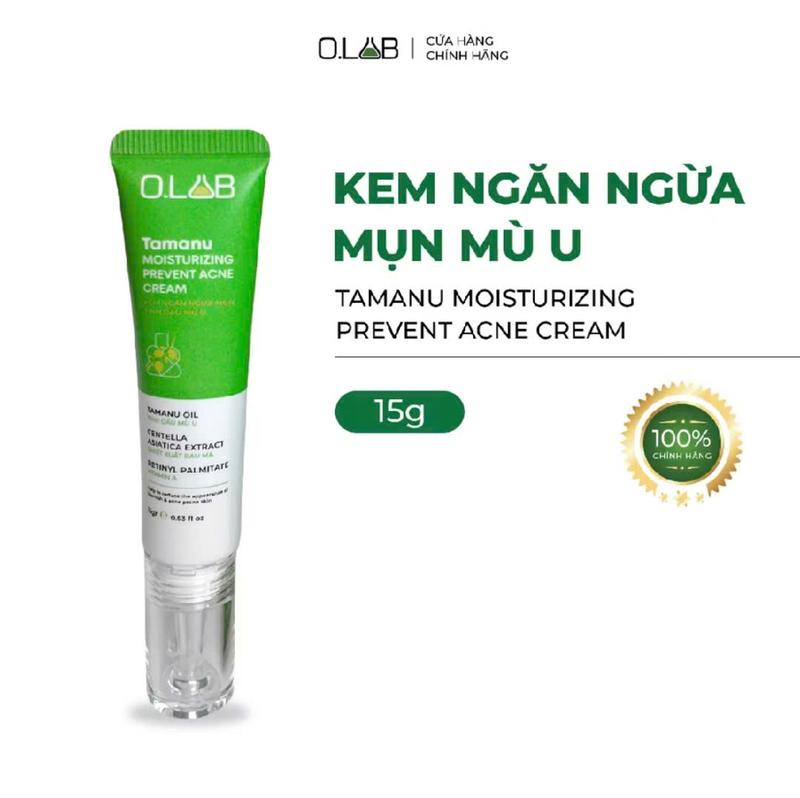 Kem Mụn Mù U  OLAB - Hỗ trợ giảm Mụn, giảm thâm, xoá sẹo Nữ Skincare Làm Đẹp Da - Mụn viêm ,mụn bọc, mụn mủ , mụn trứng cá