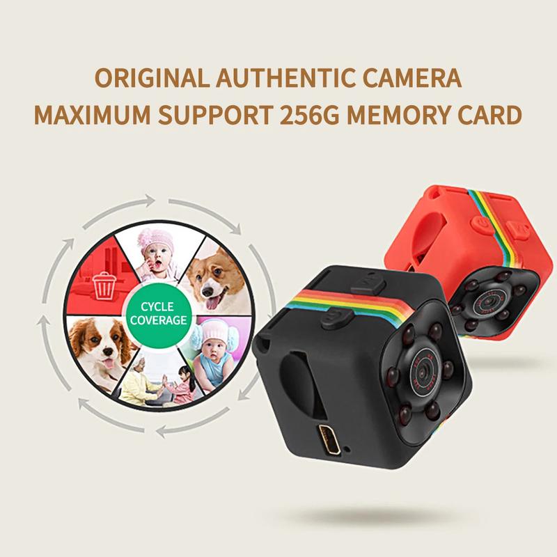 Product Introduction of SQ11 Mini Camera 1080p Mini Night Vision Sports Camera SQ28 Outdoor Waterproof Cycling Car Recorder Diving Camera 4