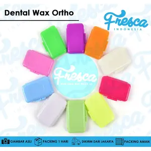 Dental Wax Ortho Lilin Pasta Penghilang Nyeri Setelah Pasang Behel Gigi WAX ORTHO ANTI SAKIT Gogglefashion