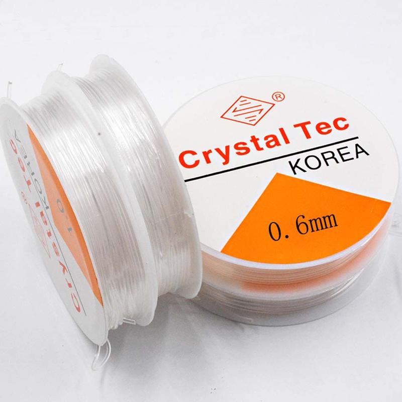 Product Introduction of Dây Đuôi Nối Hạt, Co Giãn Đàn Hồi, Chỉ Dây 0.5-1.0MM, Dây Đính Cườm Tự Làm, Dây Trong Suốt, Để Làm Trang Sức 8