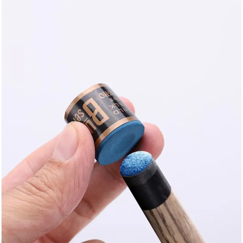 Buck Chalk Perlengkapan Biliar Meja Biliar Kapur Tongkat Bilyar Kapur Bubuk Gosok Snooker Perlengkapan Antiselip Perangkat 3