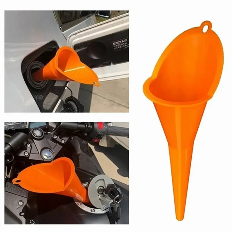 Corong Panjang Oli Minyak Air Bensin Radiator Plastik Serbaguna Alat Multifungsi Saringan Wadah Kitchenware