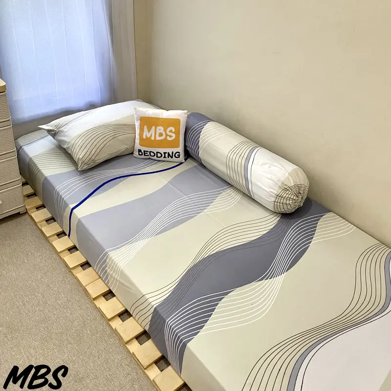 #1 SPREI / BED SHEET / SEPREI DOUBLE KARET AESTHETIC |FREE SARUNG BANTAL & SARUNG GULING 5