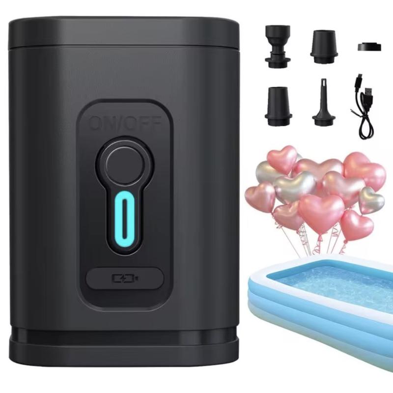 Electric Inflation Pump Rechargeable Automatic Mini Inflatable - TikTok ...