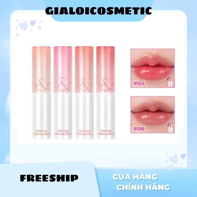 Son Môi dưỡng Romand Glasting Melting Balm - Son dưỡng thuần chay có màu