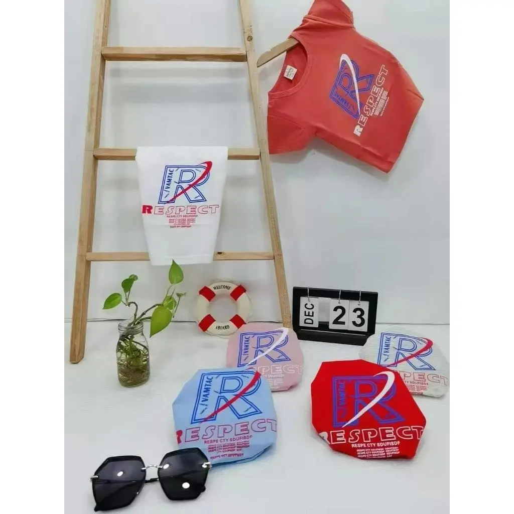 GROSIR ISI 4 POTONG! Hallo Anak Kecil Kaos Anak Import Harga per 4 pcs