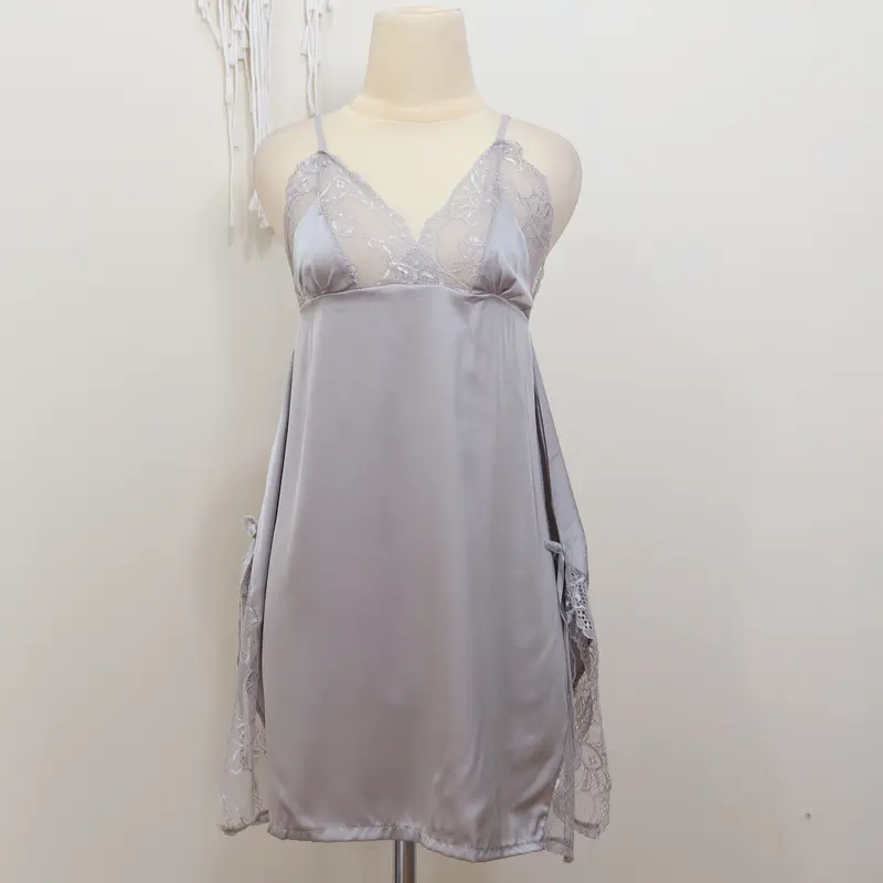 LYRA Lingerie Satin Baju Tidur Wanita Seksi Piyama Sleepwear Daster 5