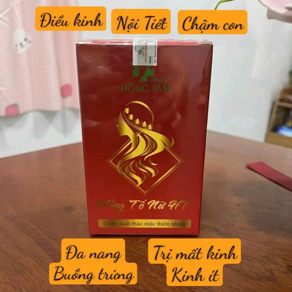 Viên Uống Hồng Tố Nữ  lọ 100g