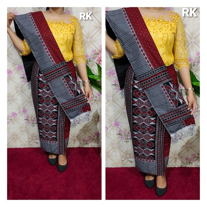 Rok Selendang Motif Tumtuman Tobasa 0