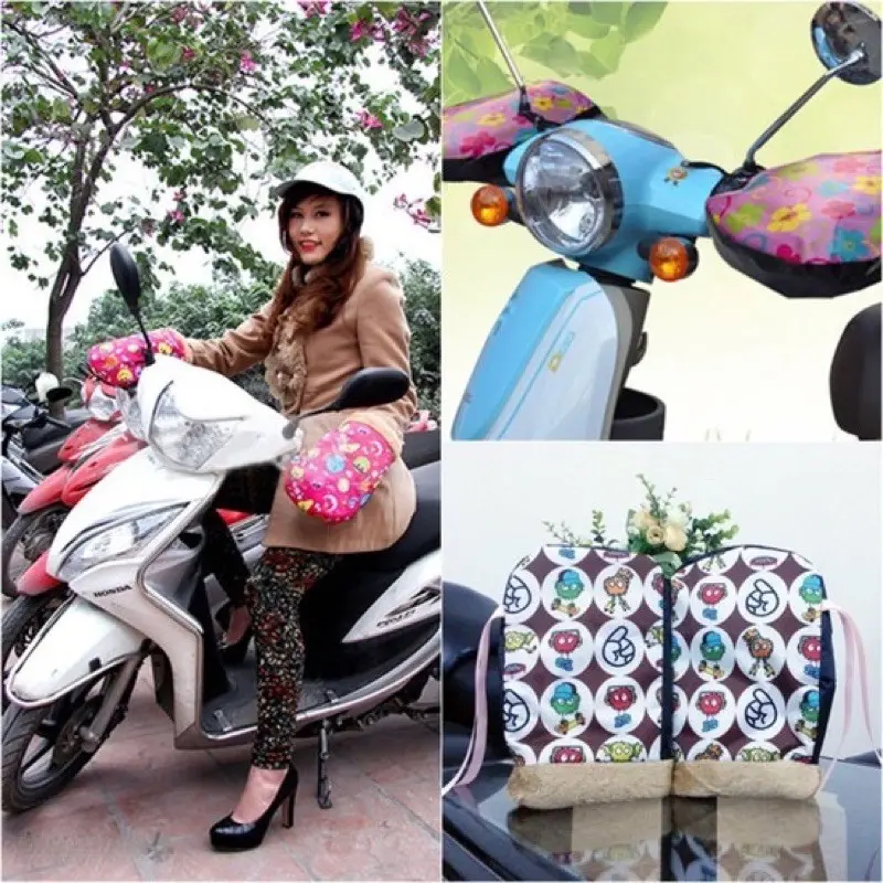 GĂNG TAY ĐI XE MÁY MÙA ĐÔNG / GĂNG TAY PHAO 3 LỚP ( Sỉ lẻ ) 0