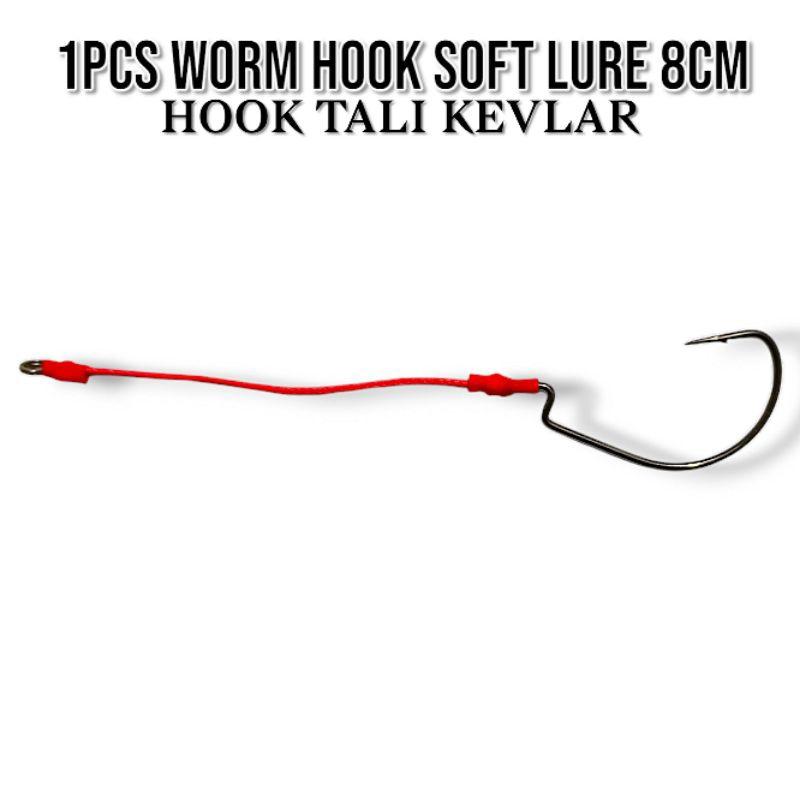 ECERAN/1PCS SOFT LURE 8CM. UMPAN CASTING GABUS 4