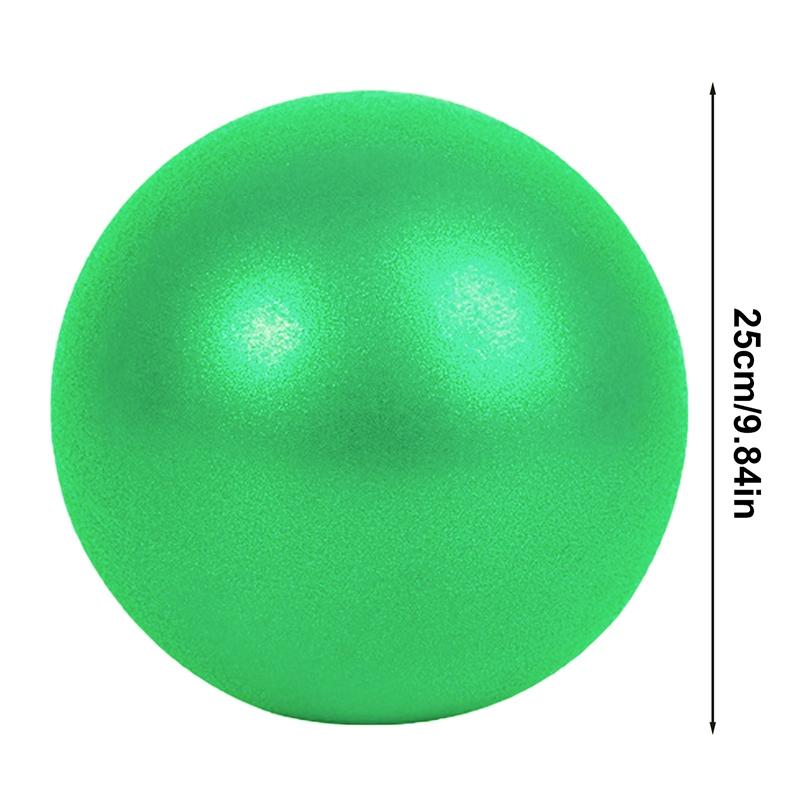 Product Introduction of 25cm Yoga Ball Frosted Thickened Explosion-Proof Clip-Back Ball Gymnastics Ball Fitness Ball Rhythmic Gymnastic Ball for Dance Practice Performance Exercise Training Competition 18