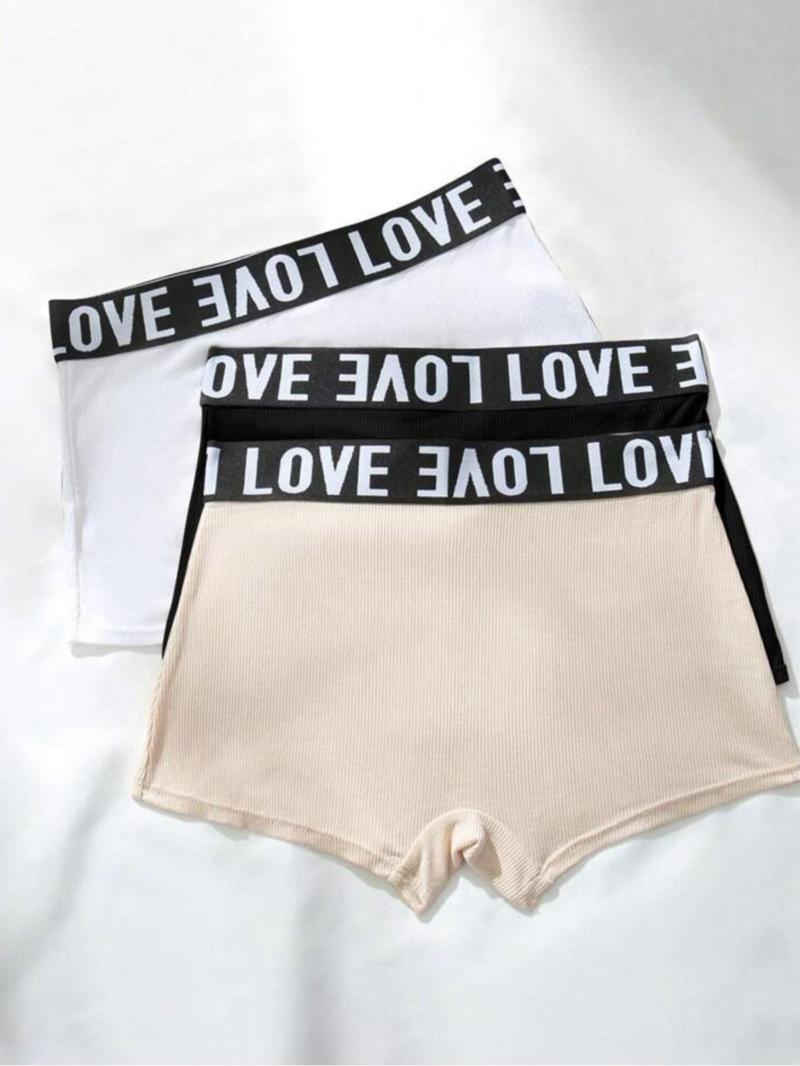 Product Introduction of Women's Solid Color Boyshorts, Breathable Comfortable Panty for Daily Wear, Women's Underwear for All Seasons 5