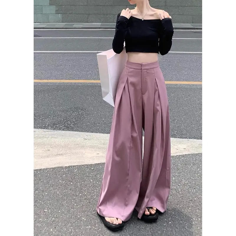 Jlookco_ L615 Celana Kulot Highwaist Wanita Celana Cullotes Celana Kekinian Tanpa Belt 3
