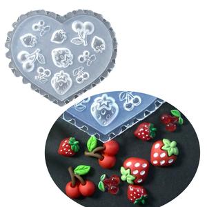 3D Butterfly Embossing Nail Art Mold Silicone Combination Decorative Mold Nail Art Making Tool Silicone Carving Mould Clear