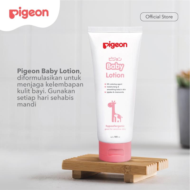 PIGEON Baby Lotion 100 ml | Losion Pelembut Kulit Bayi 1