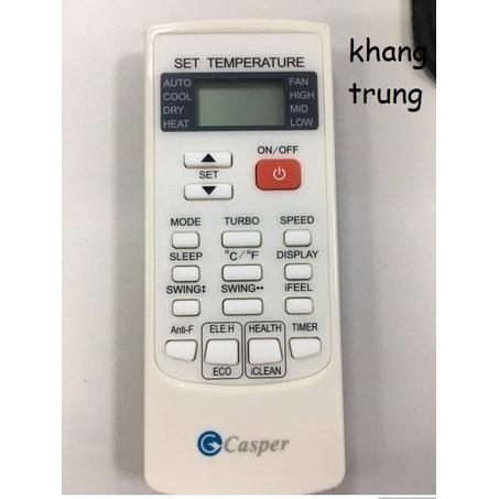 Remote Điều Khiển Điều Hòa CASPER đa năng thay thế tất cả các mẫu cùng dòng 2
