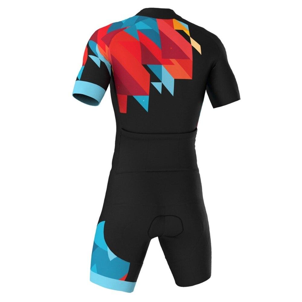 Võistkondlik triatloniülikond, meeste rattatrikk, skinkostüüm Jumpsuit Maillot rattariided Ropa Ciclismo jooksurattaspordikomplekt jalgratas välitingimustes pikkade varrukatega_voghion.com
